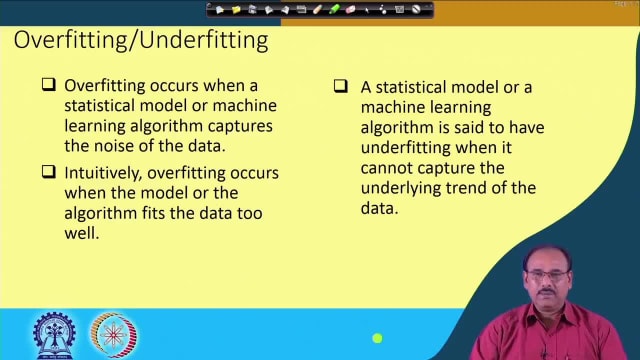 Overfitting, Underfitting and Regularization, at 0:15