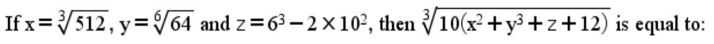 Question content