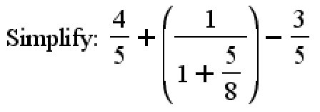 Question content