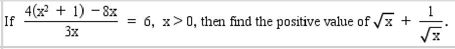 Question content