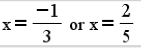Question content