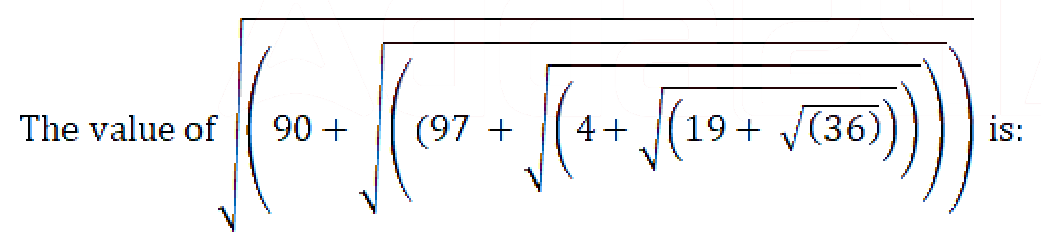 Question content