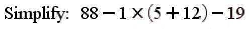 Question content
