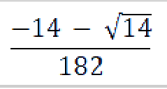 Question content