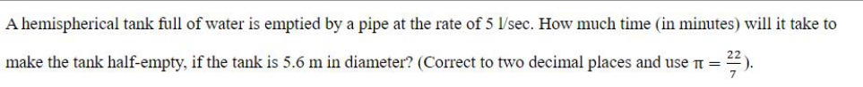 Question content