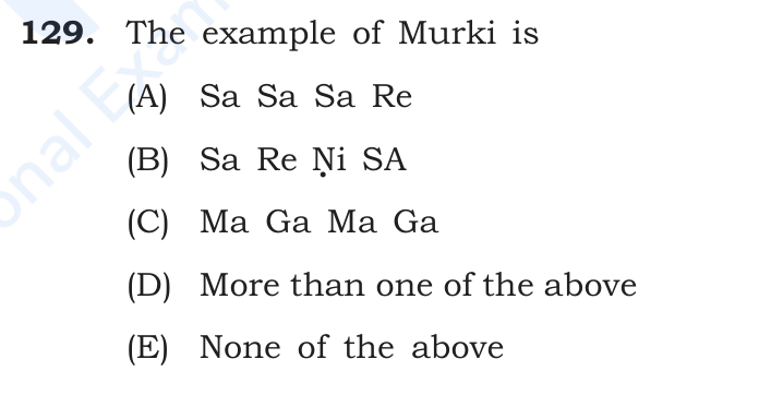 The example of Murki is