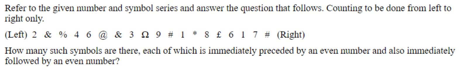 Question content
