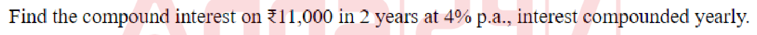 Question content