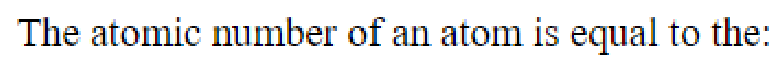 Question content