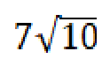 Question content