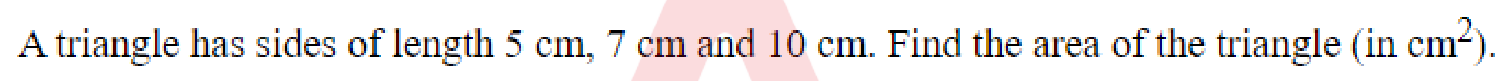 Question content