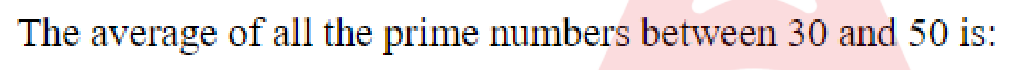 Question content