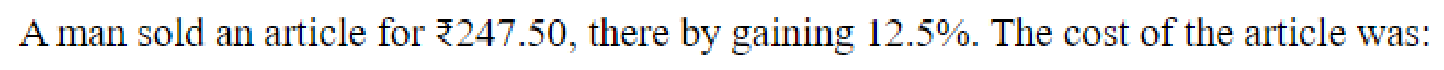Question content