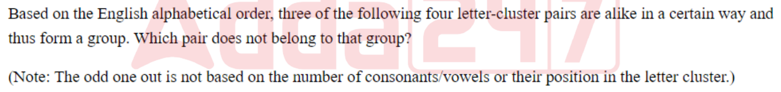 Question content