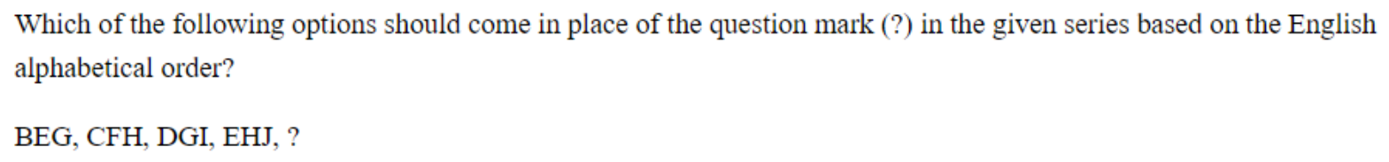 Question content