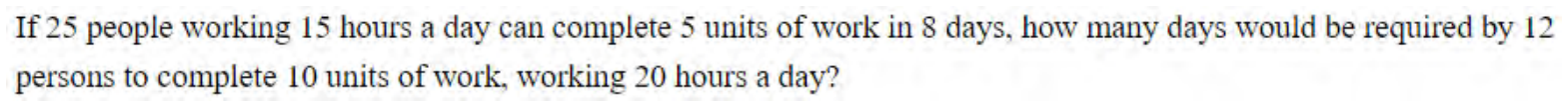 Question content