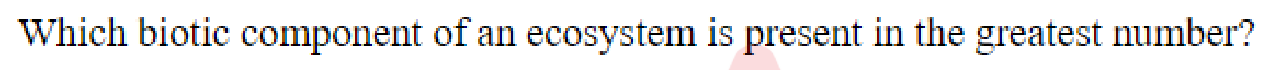 Question content