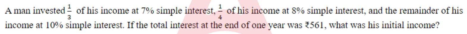 Question content