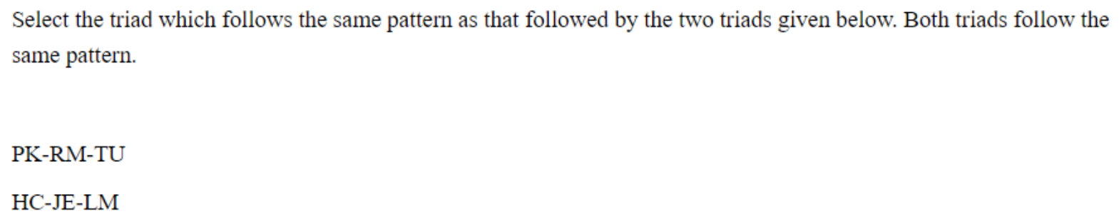 Question content