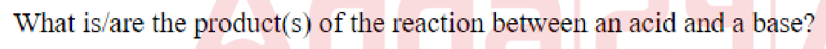 Question content
