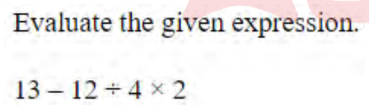 Question content