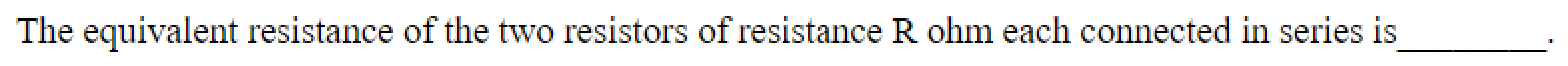 Question content