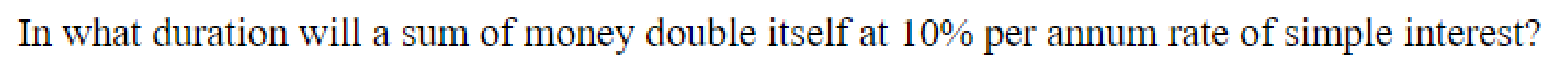 Question content
