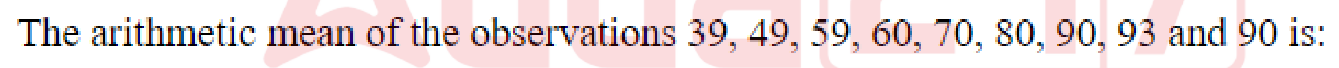 Question content