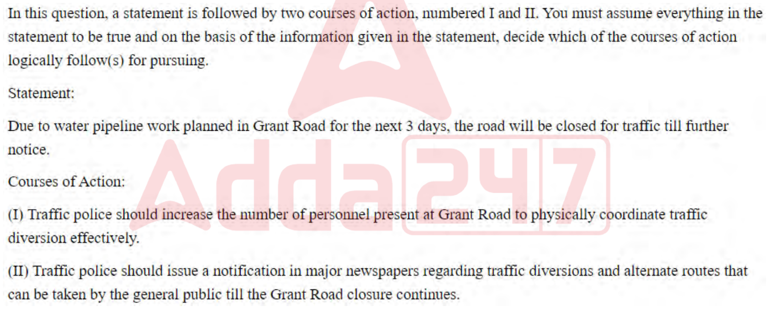 Question content