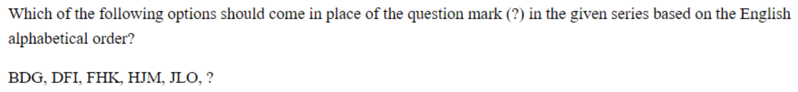 Question content
