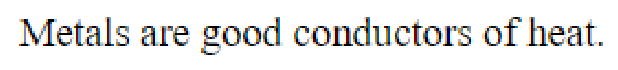 Question content