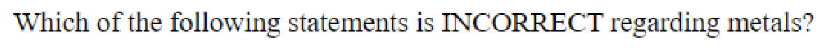 Question content