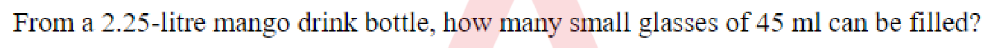 Question content