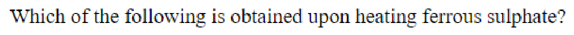 Question content