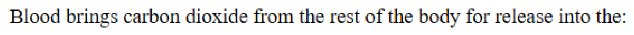 Question content