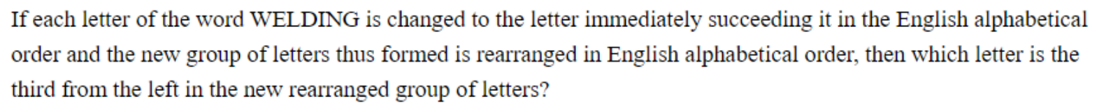Question content
