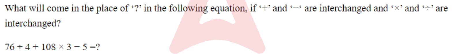 Question content