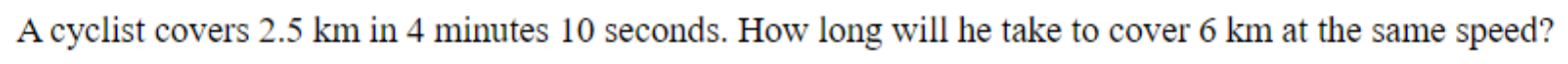 Question content