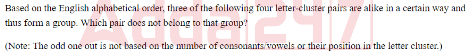 Question content