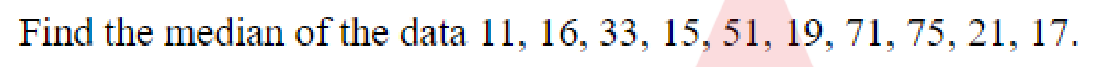 Question content