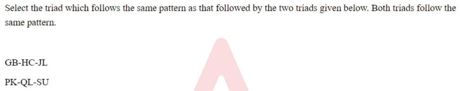 Question content