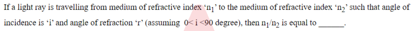 Question content