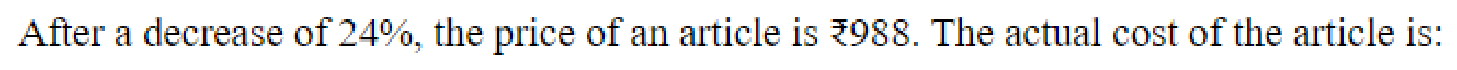 Question content