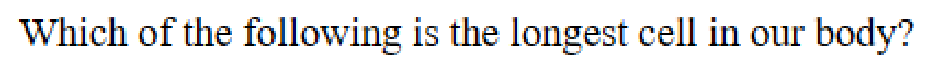 Question content