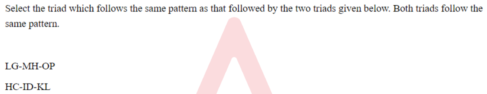 Question content