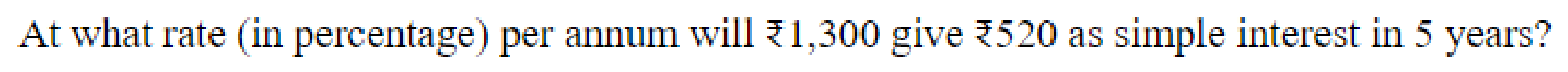 Question content