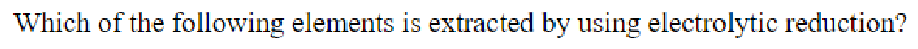 Question content