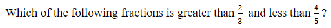Question content