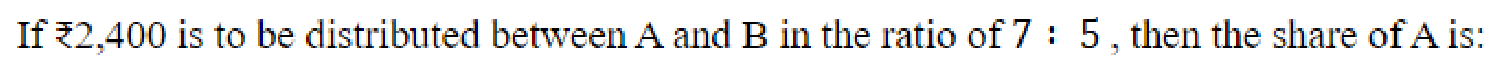 Question content