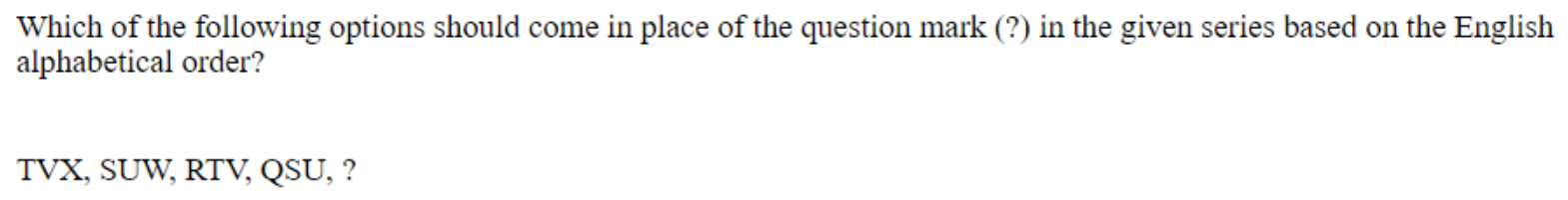 Question content